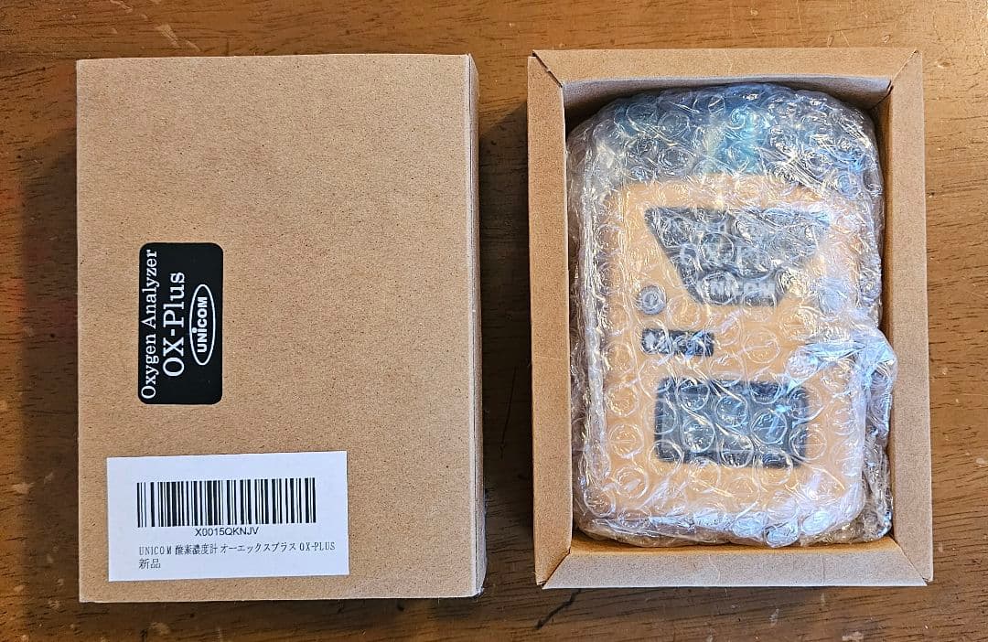 ペット用酸素室ミニセットM UNICOM 酸素濃度計 OX-PLUS