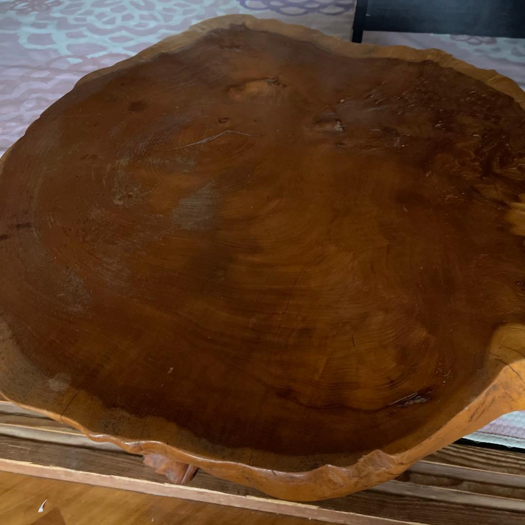 天然木製座卓 昭和レト写真追加しました