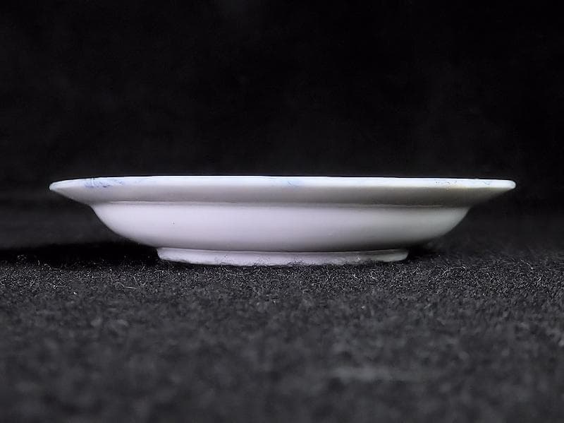 伊万里　印判　花に鳳凰　来栖紋の図　手塩皿　５枚　D567A-BNw