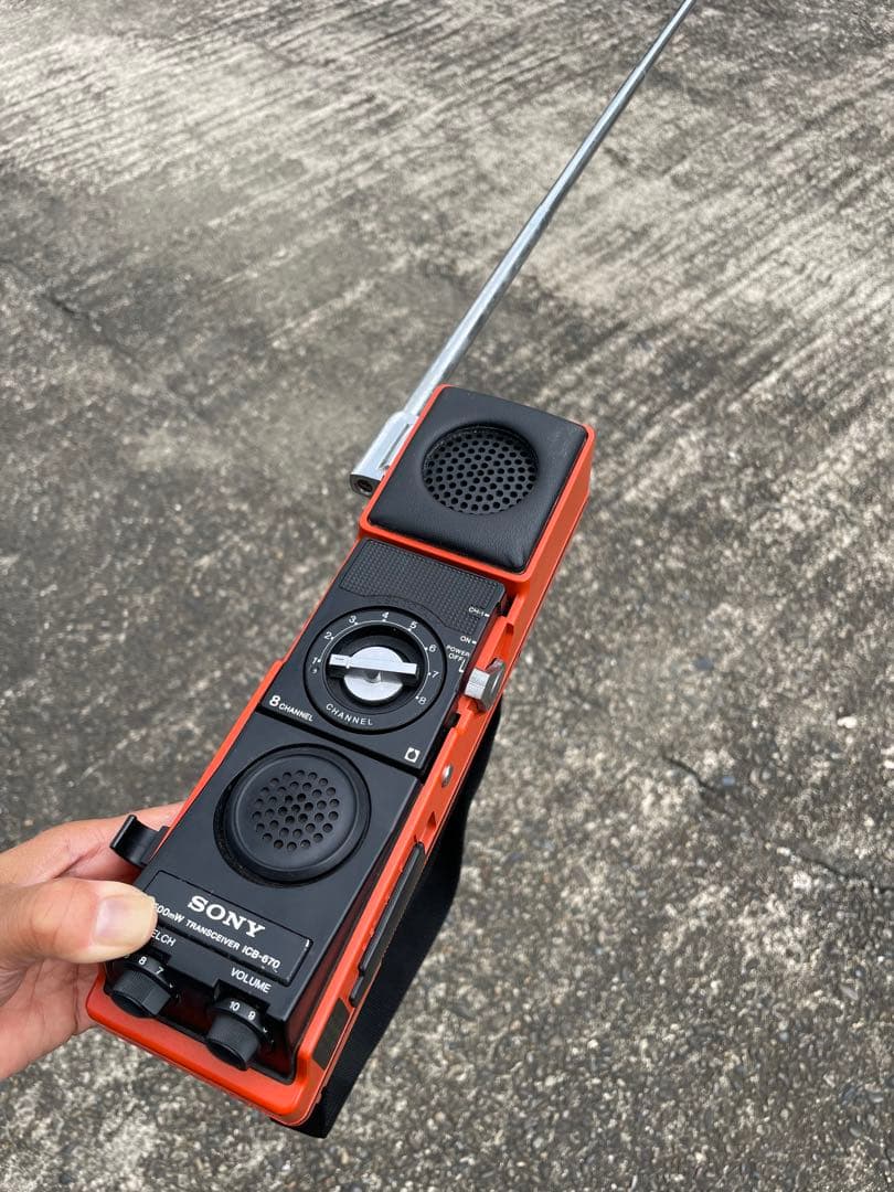 本気の値下げしちゃうよ❣️SONY ソニー トランシーバー ICB-670 無線機