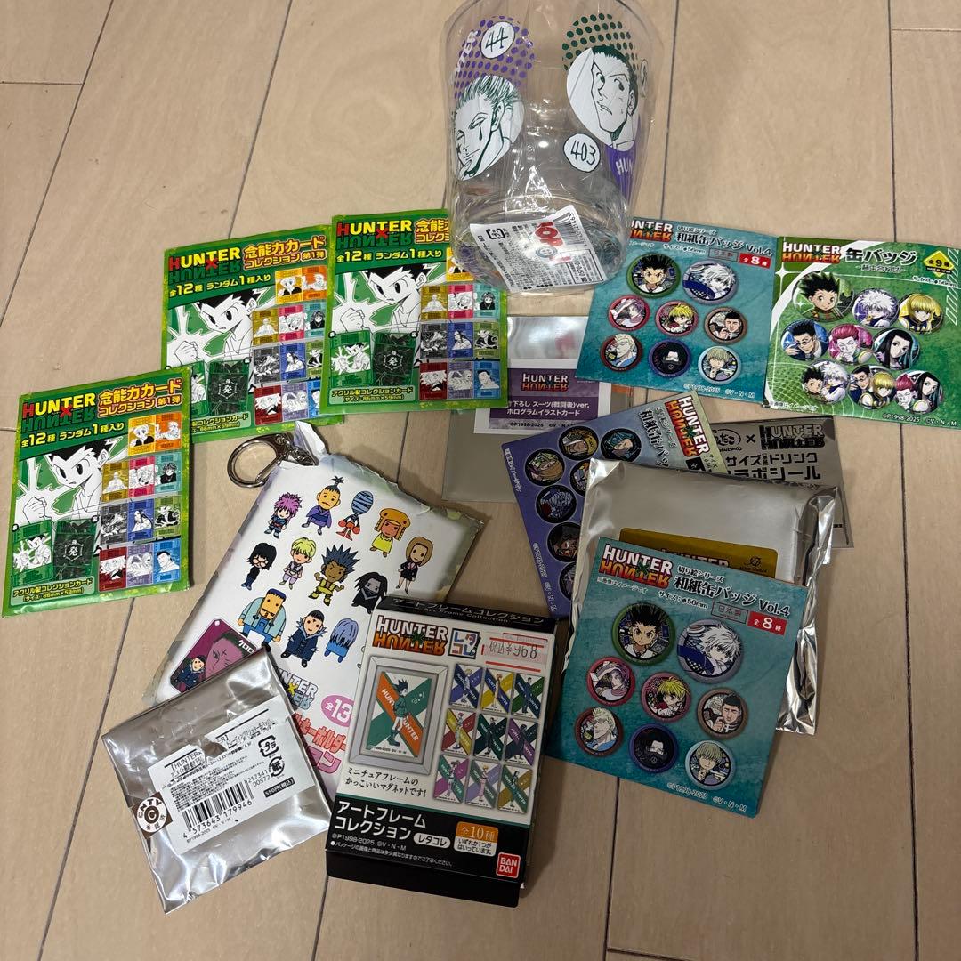 ハンターハンターグッズ　バラ売り　ヒソカ多め　即購入◯ バラ売り◯ コメント