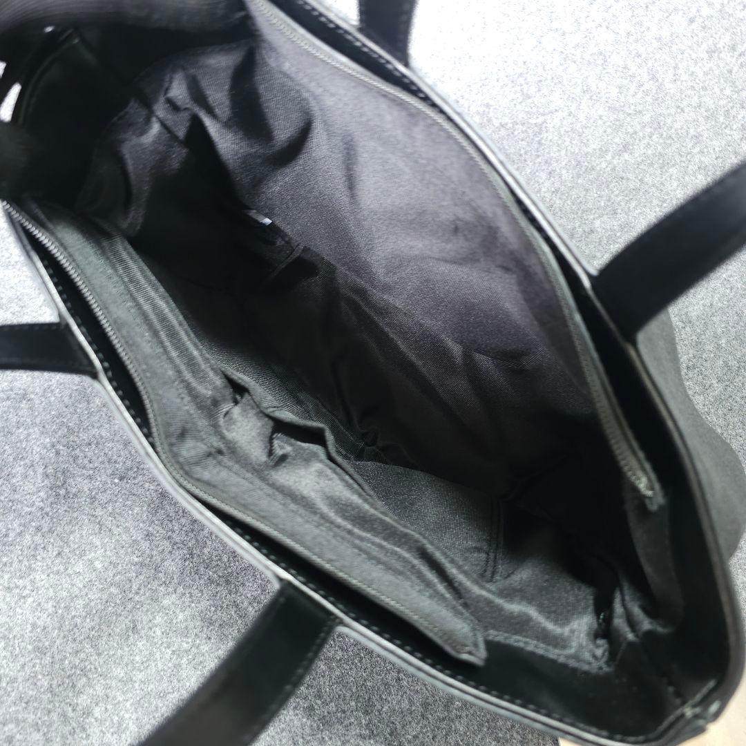 【ランバンスポール】人気刻印ロゴ×段切りかえフリルデザイン ゴルフカートバッグ黒