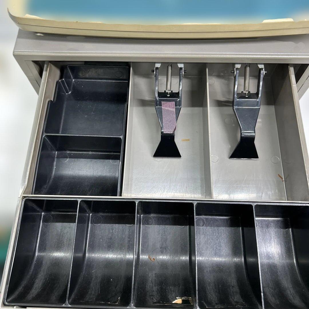 テック 電子レジスター MA-600 説明書付き レジスター TEC ジャンク品