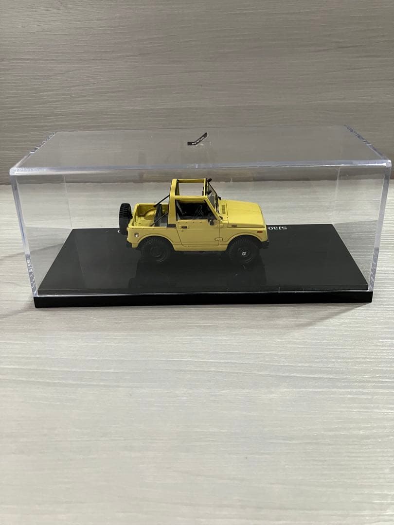 DISM 1/43 SJ30-FK ジムニーハーフ メタルドア イエロー