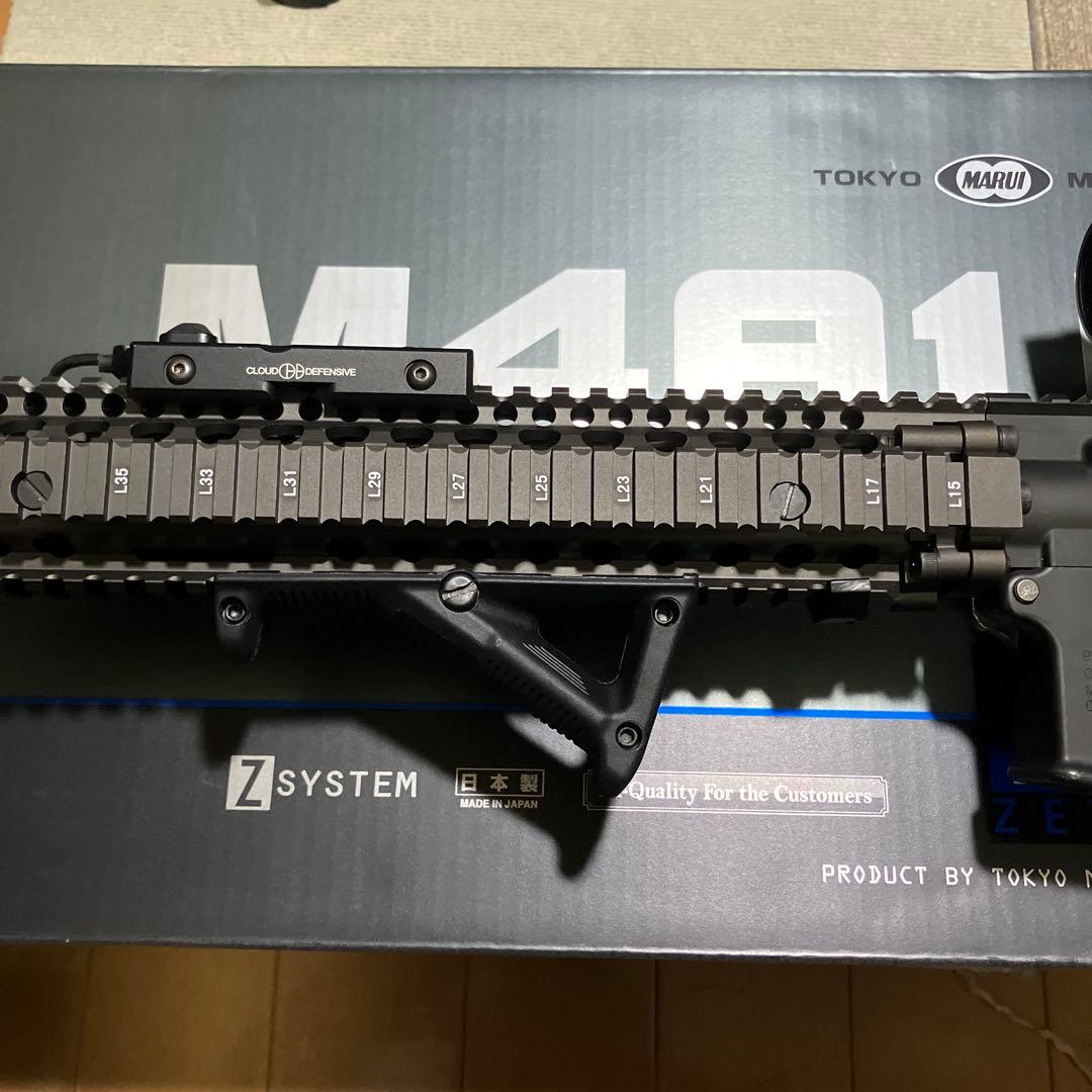 【しぃ】引退品　mws 東京マルイ M4A1 MWS GBB 付属品多数