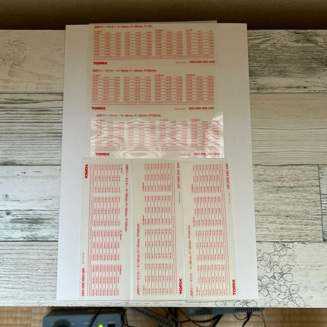 TOMIX キハ58 キハ28 キハ65 キロ28 パノラミックウィンドゥ６両