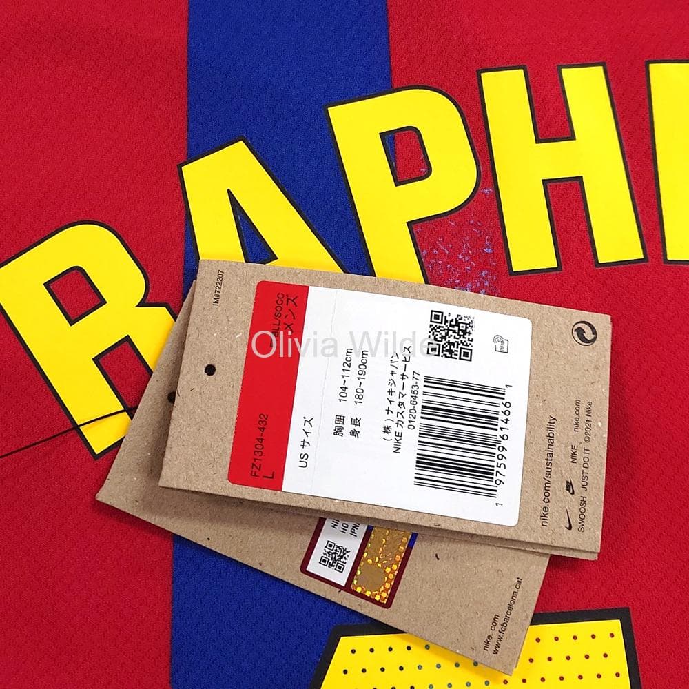 [正規品] FCバルセロナ ユニフォーム 25-26 #11 RAPHINHA