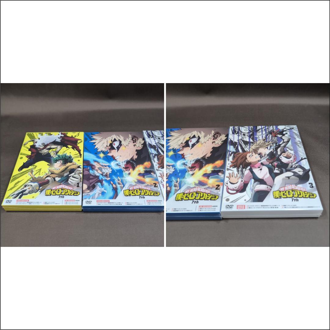 ウ*ク様 僕のヒーローアカデミア1期〜7期+劇場版2本 DVD全巻収納BOX付