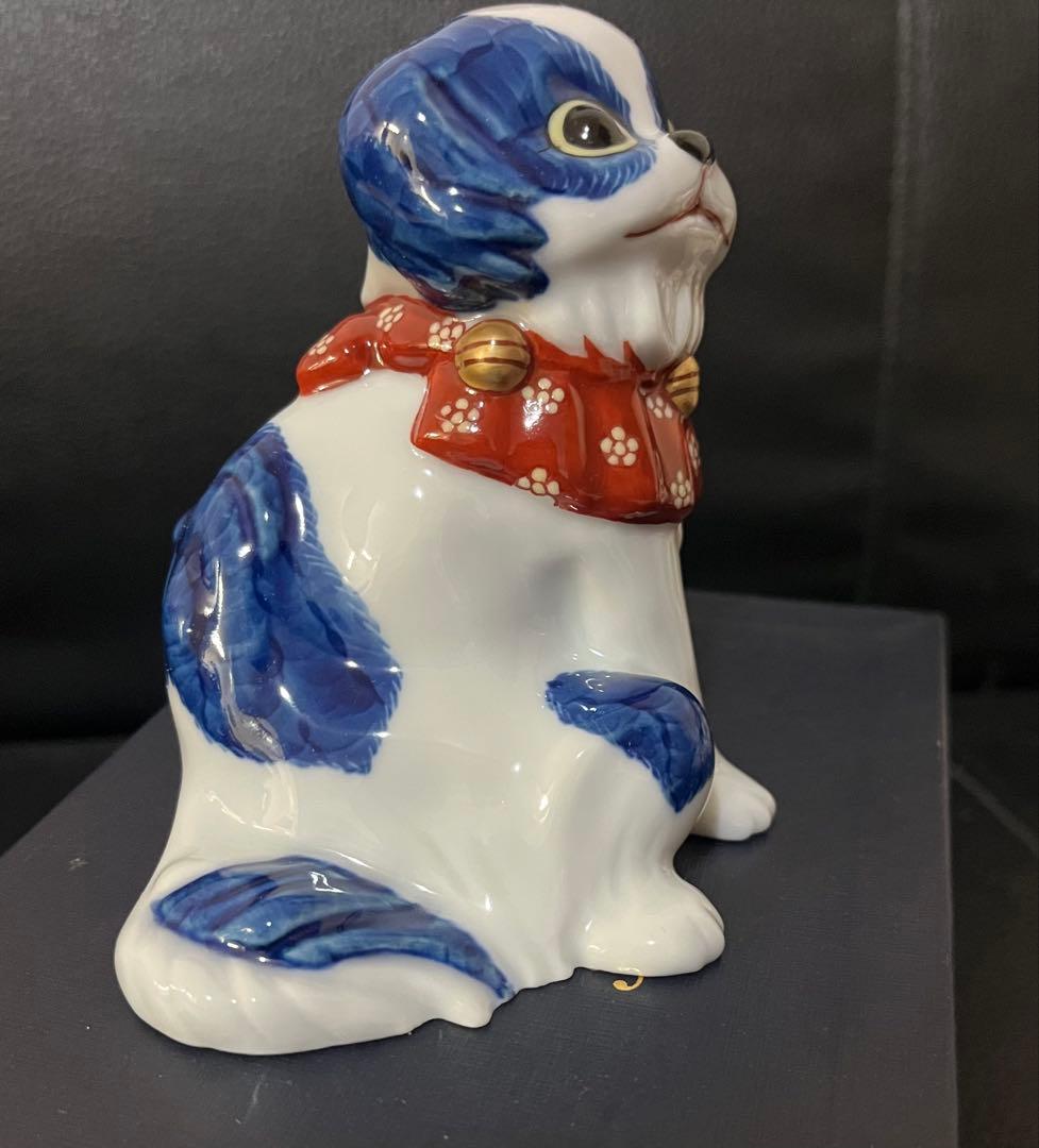 源右衛門窯 染錦戌 そめにしきいぬ 置物