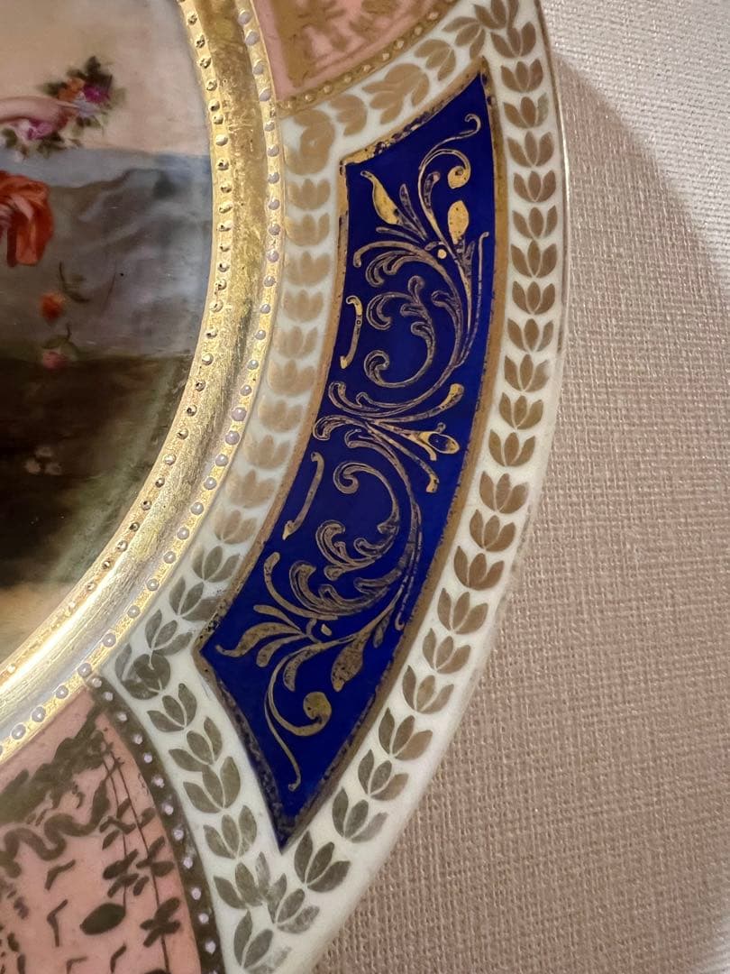 古典的神話の装飾皿