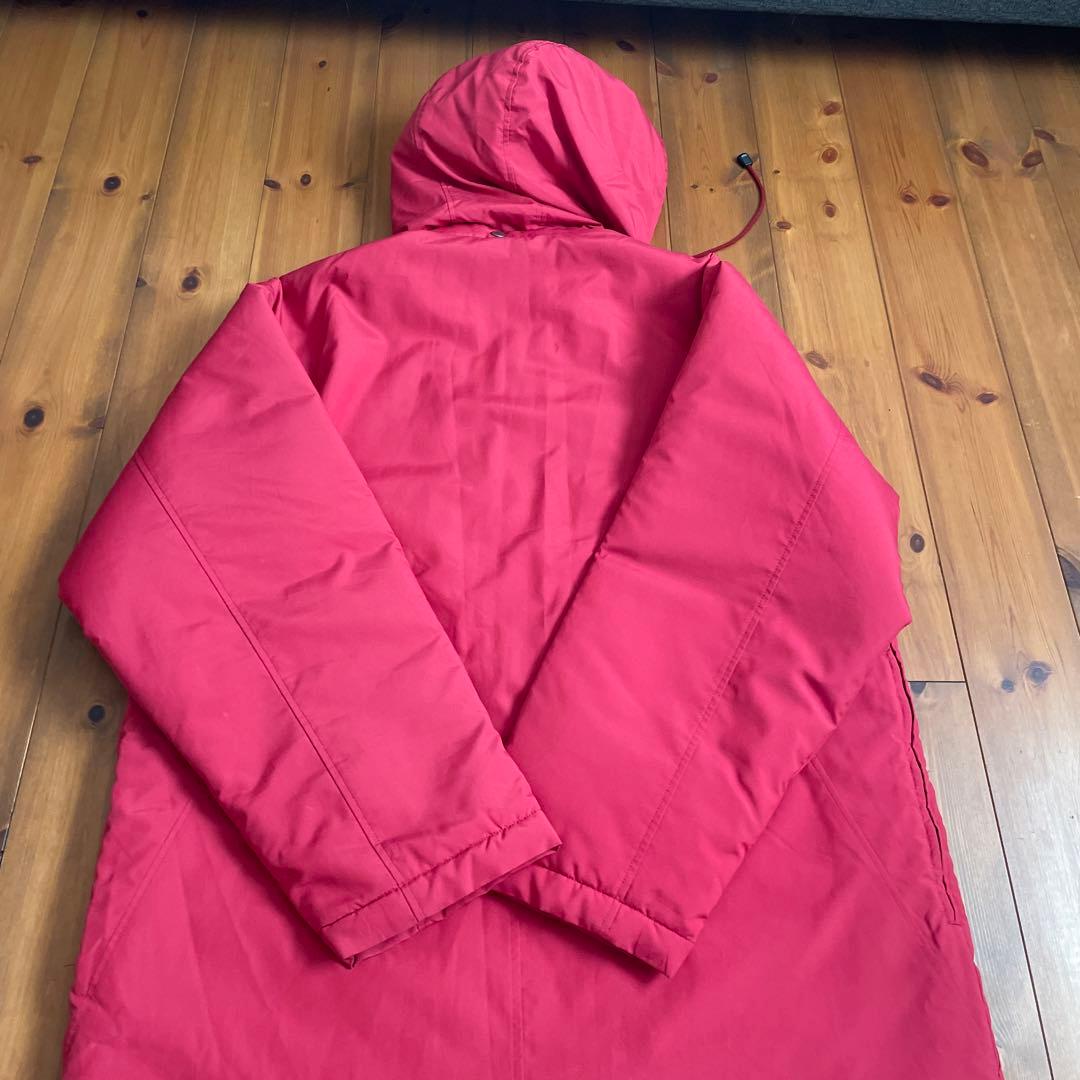 PUMA ベンチロングコート　レッド　サッカー　XL