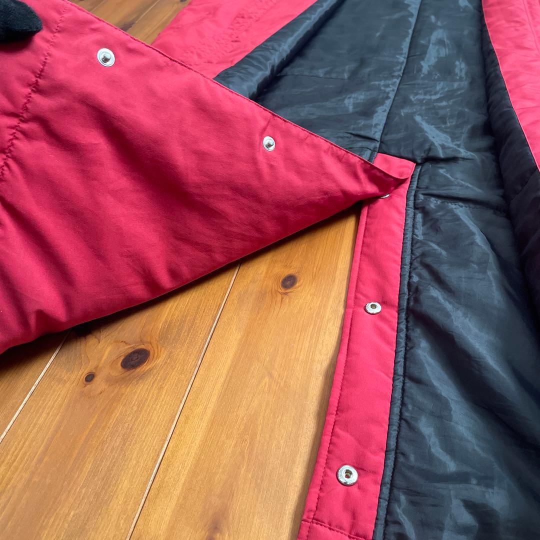 PUMA ベンチロングコート　レッド　サッカー　XL