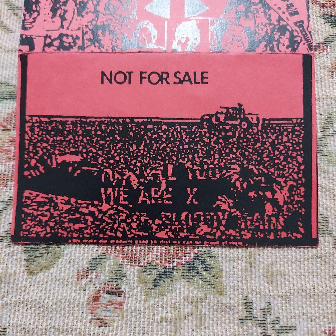 XJAPAN　貴重盤【 I'LL KILL YOU デモテープ 】赤盤