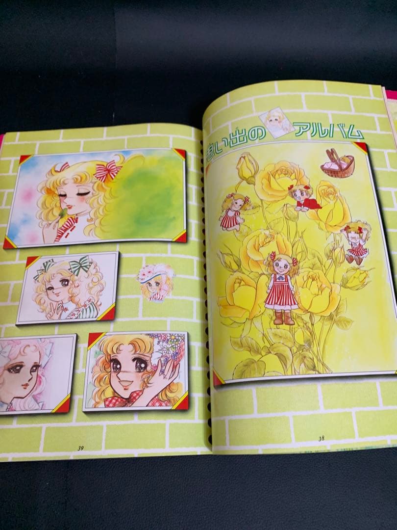 【絶版・完品】キャンディキャンディイラスト集　いがらしゆみこ　水木杏子