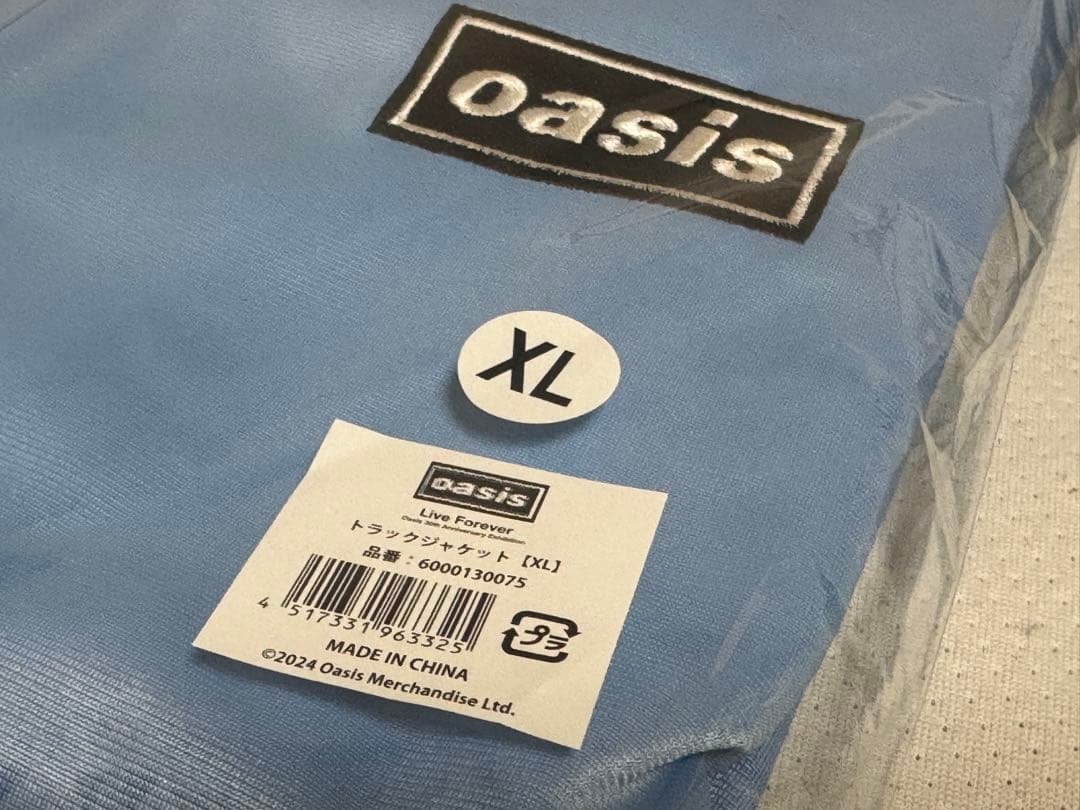 OASIS オアシス 30周年 特別展 トラックジャケット XL