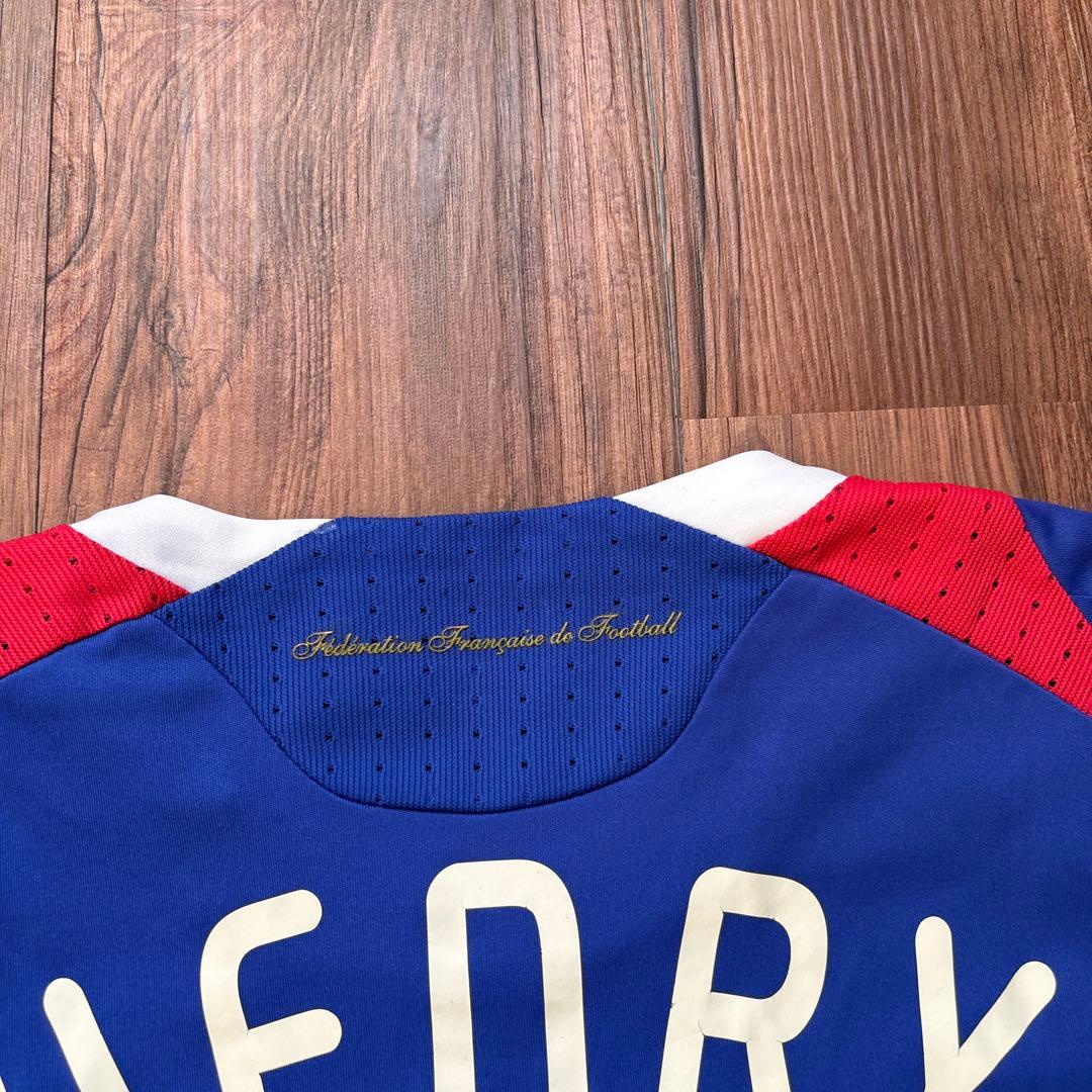 adidas アンリ フランス代表　サッカーユニフォーム　07／08