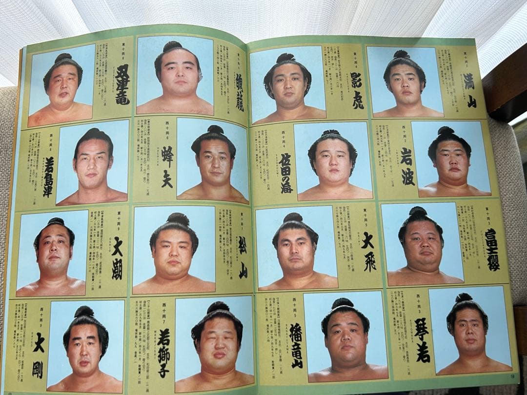 大相撲 九月場所 パンフレット 冊子 1980年 昭和55年