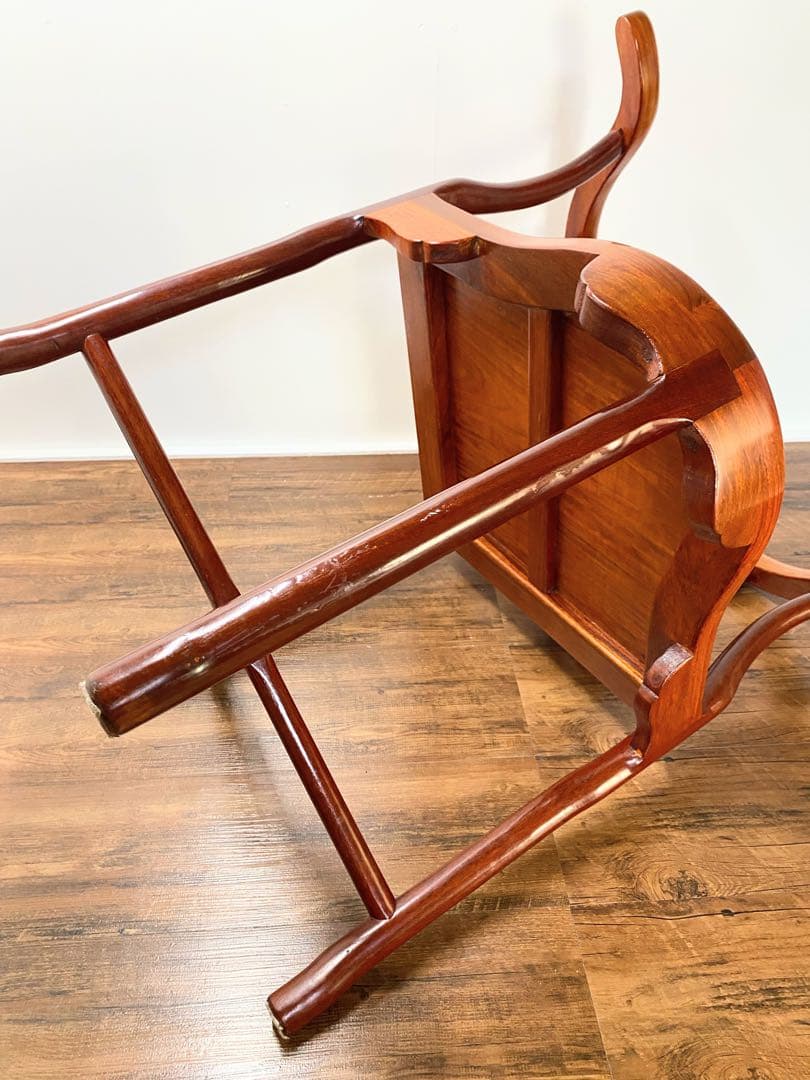 螺鈿細工 中国家具 椅子 アームチェア