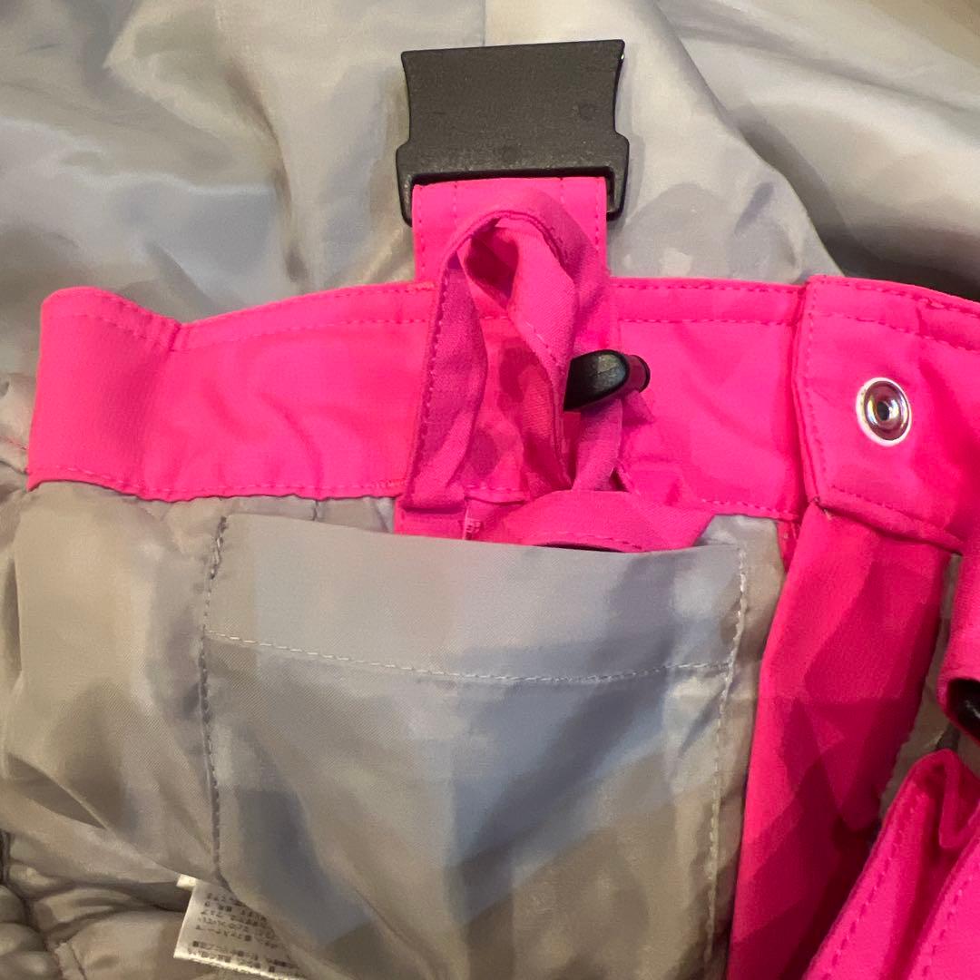 デサント ガールズ スキーウェア 1回使用 160cm 調節可