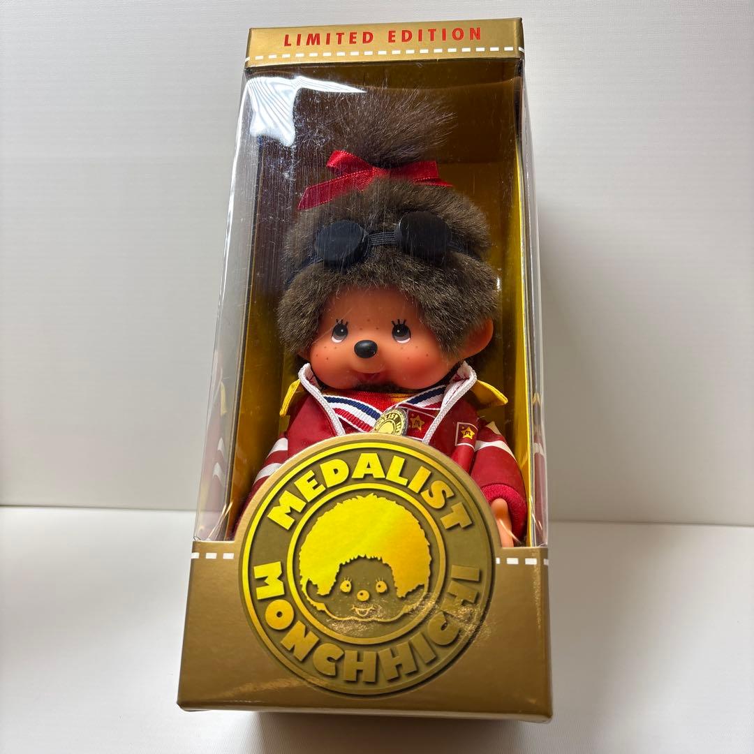 新品 2008年発売 金メダル 水泳 モンチッチ 02524