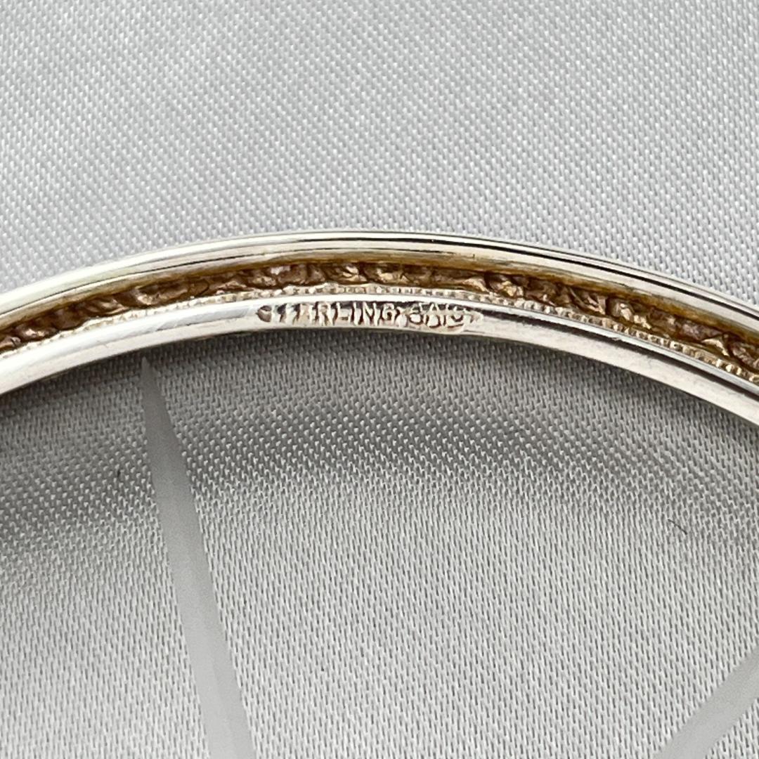 【Webster】【純銀 / ガラス】 透かしのコースター 6枚 スターリング