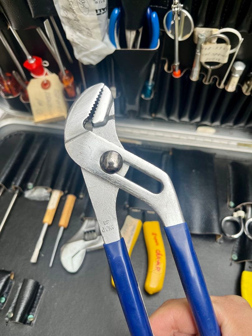 米軍放出未使用品 希少品 ゼロハリケース入り ビンテージ整備ツールキット木箱付き