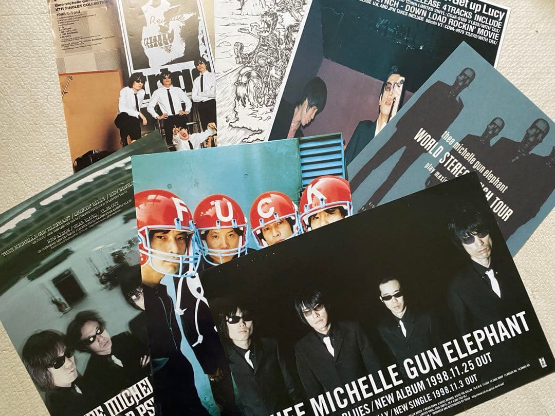 ミッシェルガンエレファント 写真 サイン ポストカード ステッカー 非売品 レア