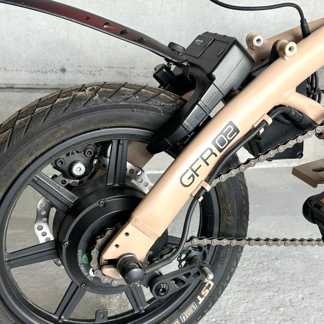 ★新品・未使用★glafit GFR-02電動アシスト自転車／モビチェン付き