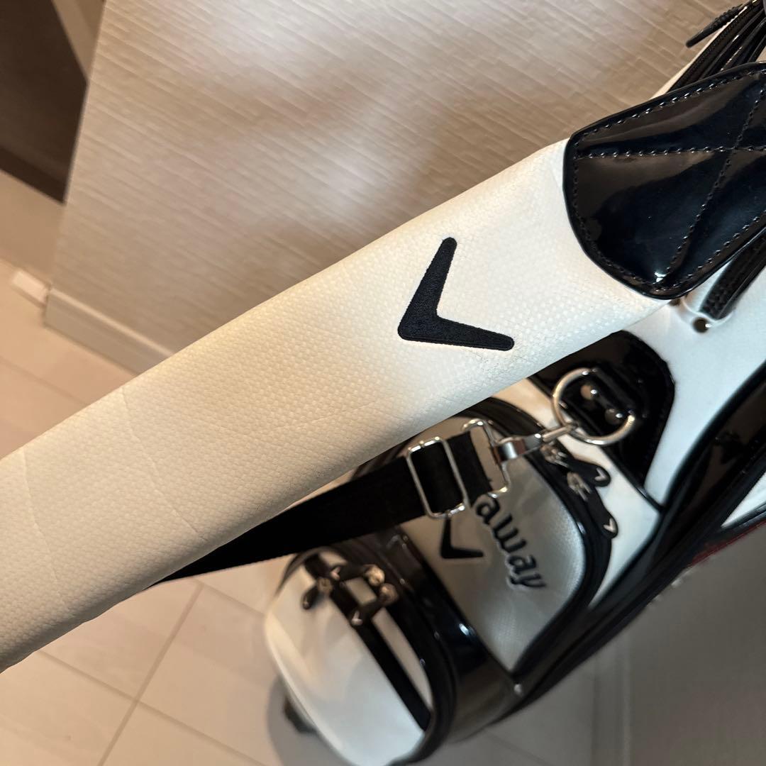 Callaway キャロウェイ　ゴルフバッグ　白　ホワイト　キャディバッグ