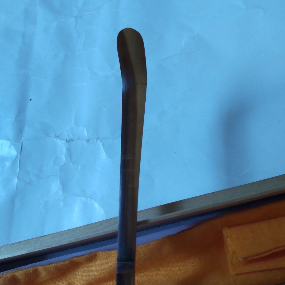 茶杓 紫野 大徳寺 細合喝堂 作 銘『 三友 』 共箱 茶道具 新品 未使用