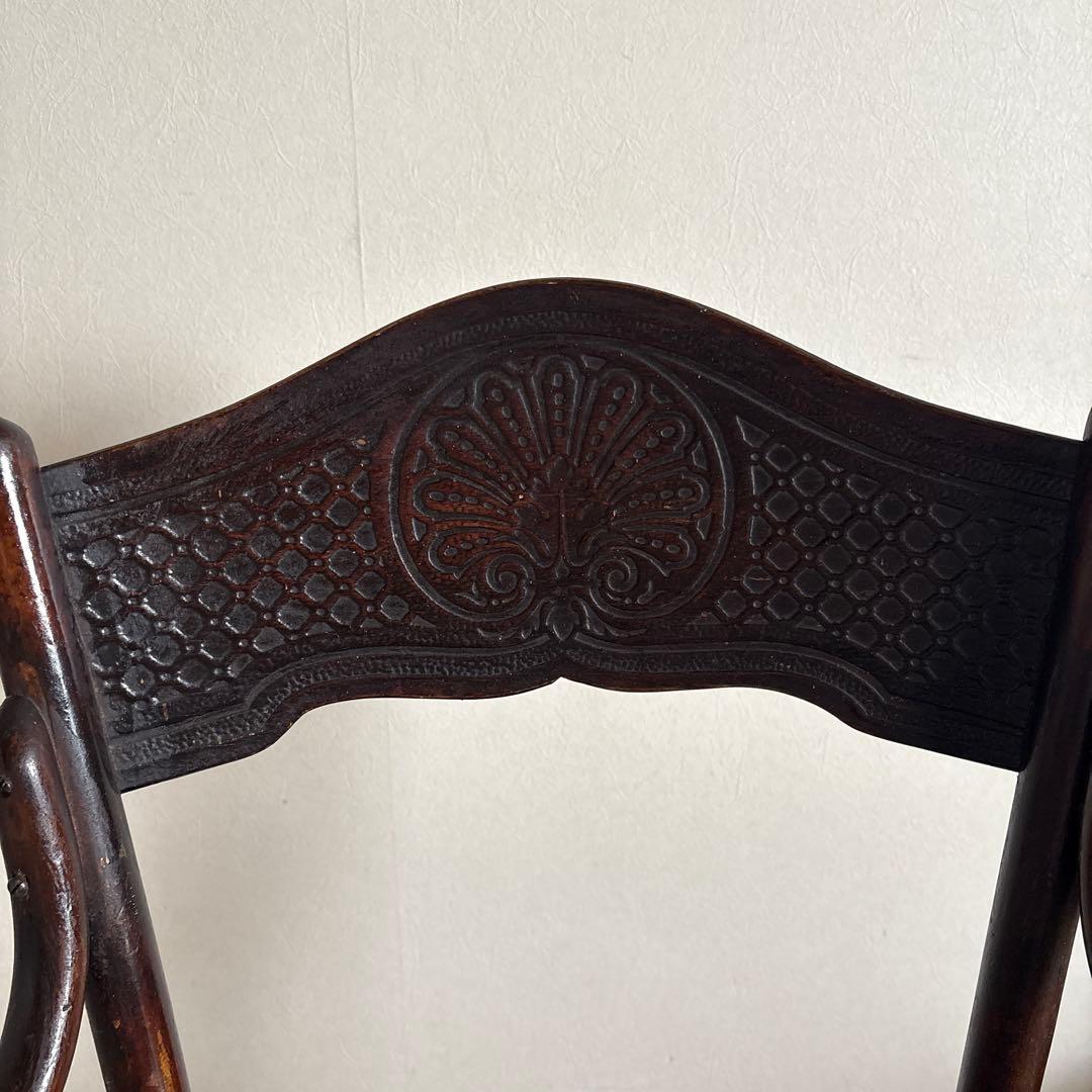 本日のみ値下げベンドウッドアームチェア●曲木木製チェアJ &J.Kornビーチ