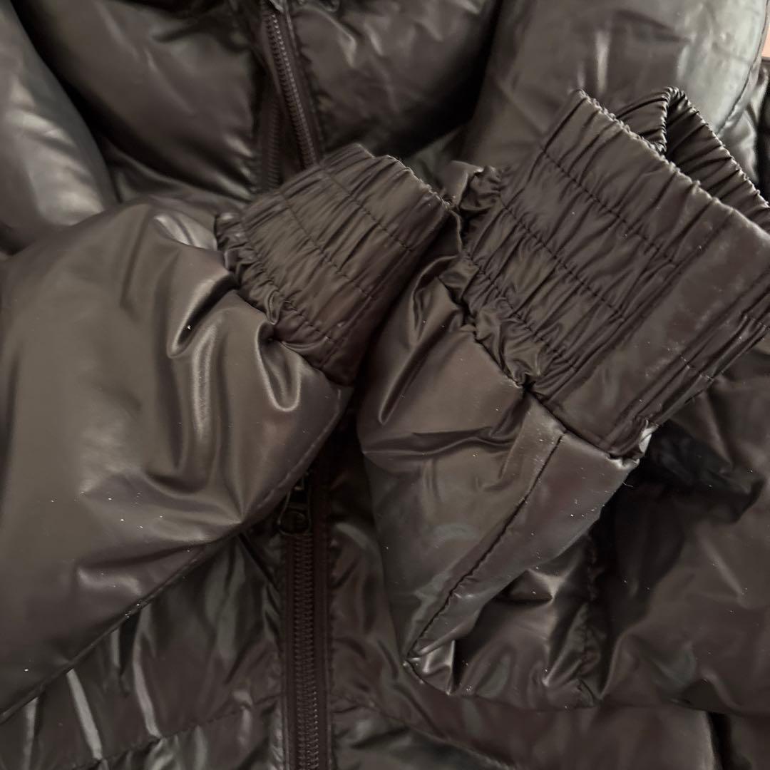 PUMA ブラック ダウン ベンチコート レディース　M ダウン90%