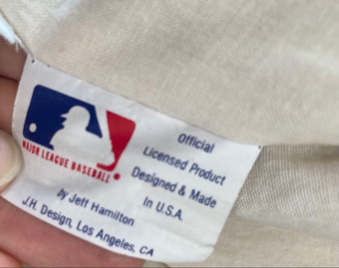 90s USA製 Jeff Hamilton MLBスタジャン S