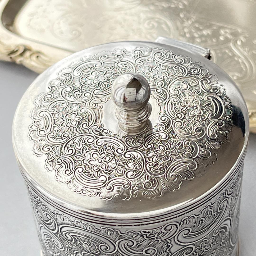 【Mappin & Webb】ティーキャディー マッピンアンドウェッブ