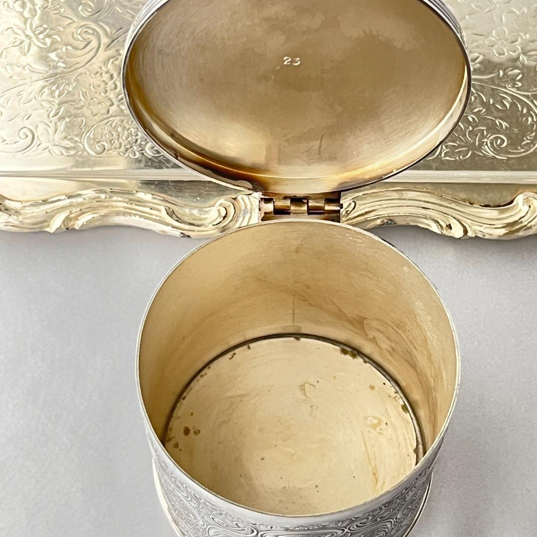 【Mappin & Webb】ティーキャディー マッピンアンドウェッブ