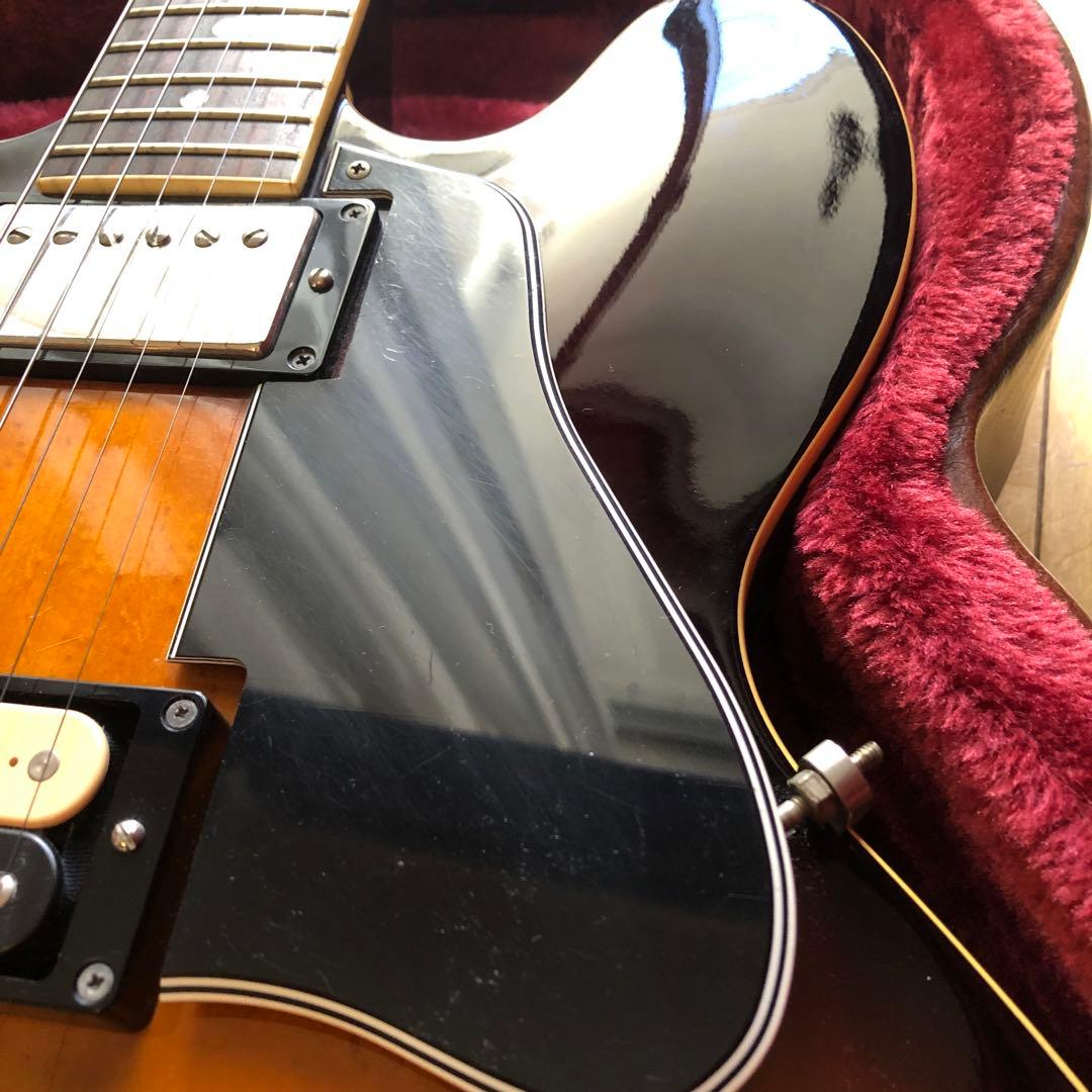 【希少】80's Burny RSA-100/セミアコ/マカボニー/ES-335