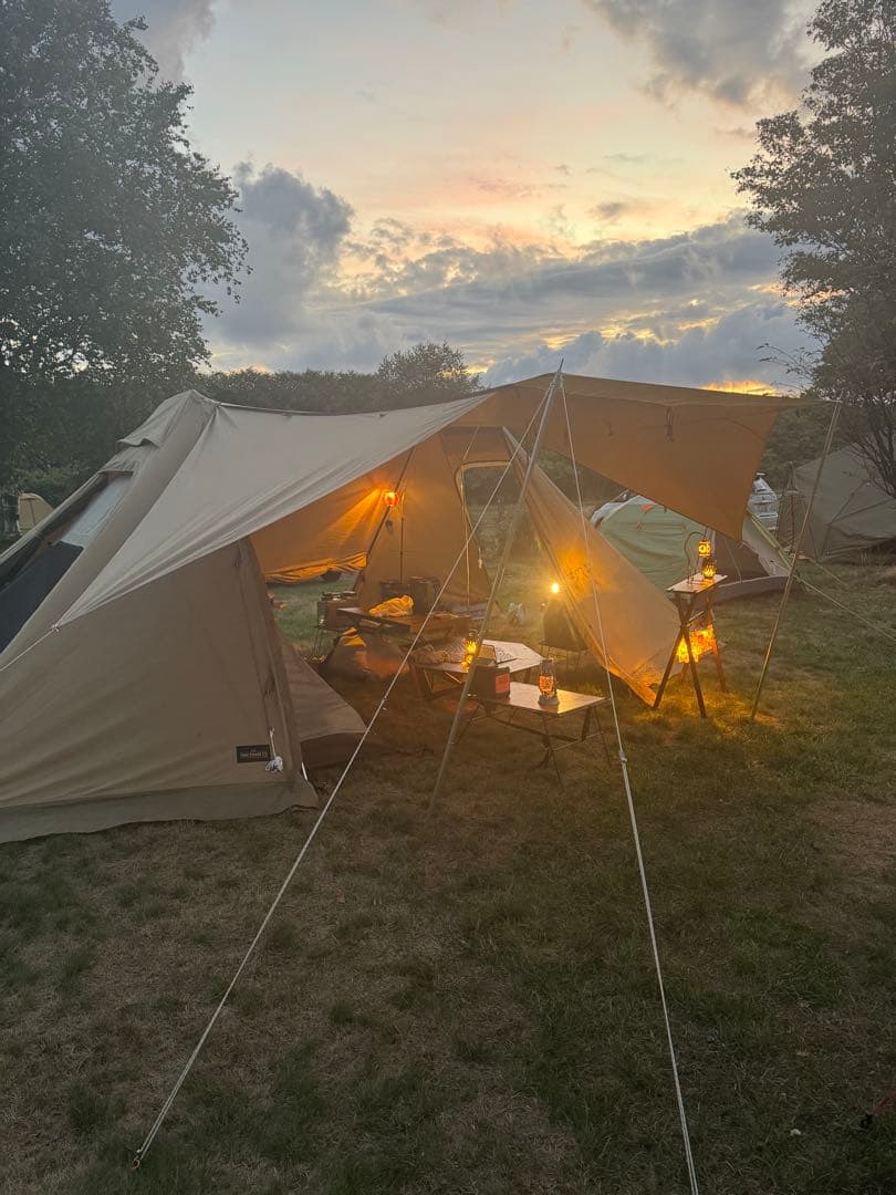 オガワ　ツインクレスタTC フルインナー 二又フレーム 跳ね上げポール2本