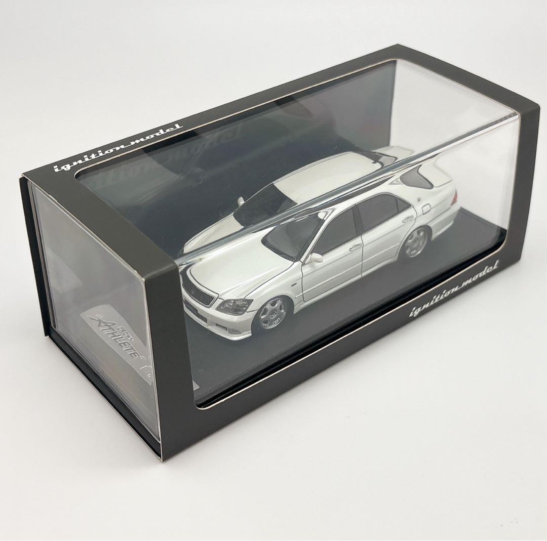 ✨美品✨ イグニッションモデル 1/43 トヨタクラウン アスリート ホワイト