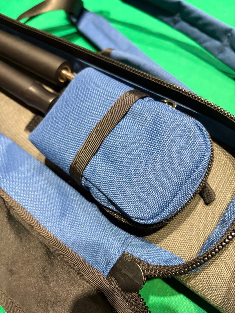 【極美品】3 seconds ビリヤードケース 青×グレー