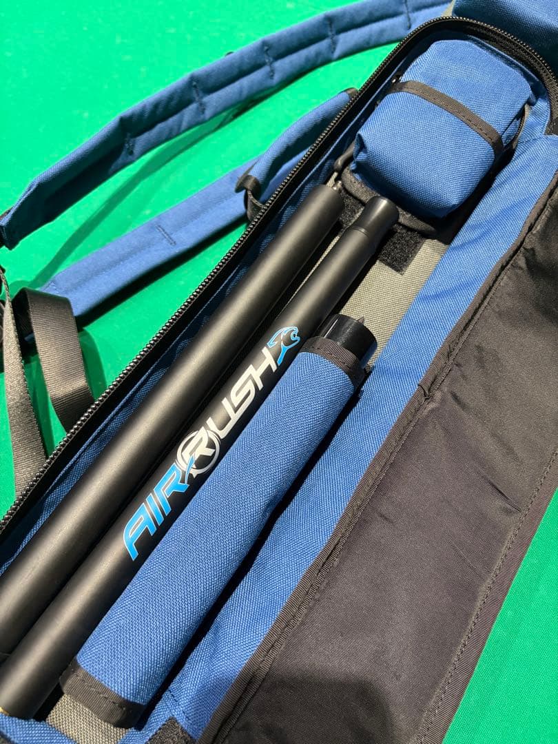 【極美品】3 seconds ビリヤードケース 青×グレー