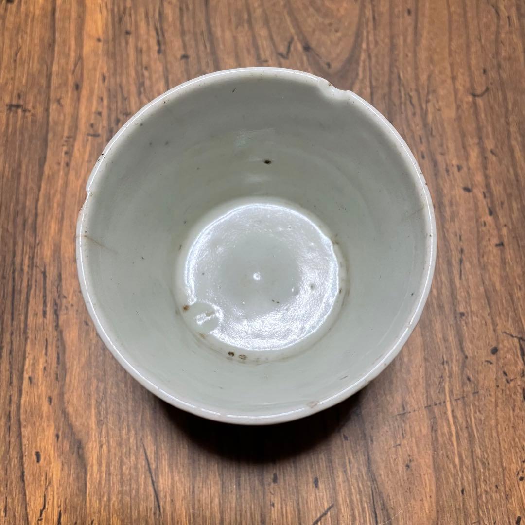 古伊万里初期高台付そば猪口