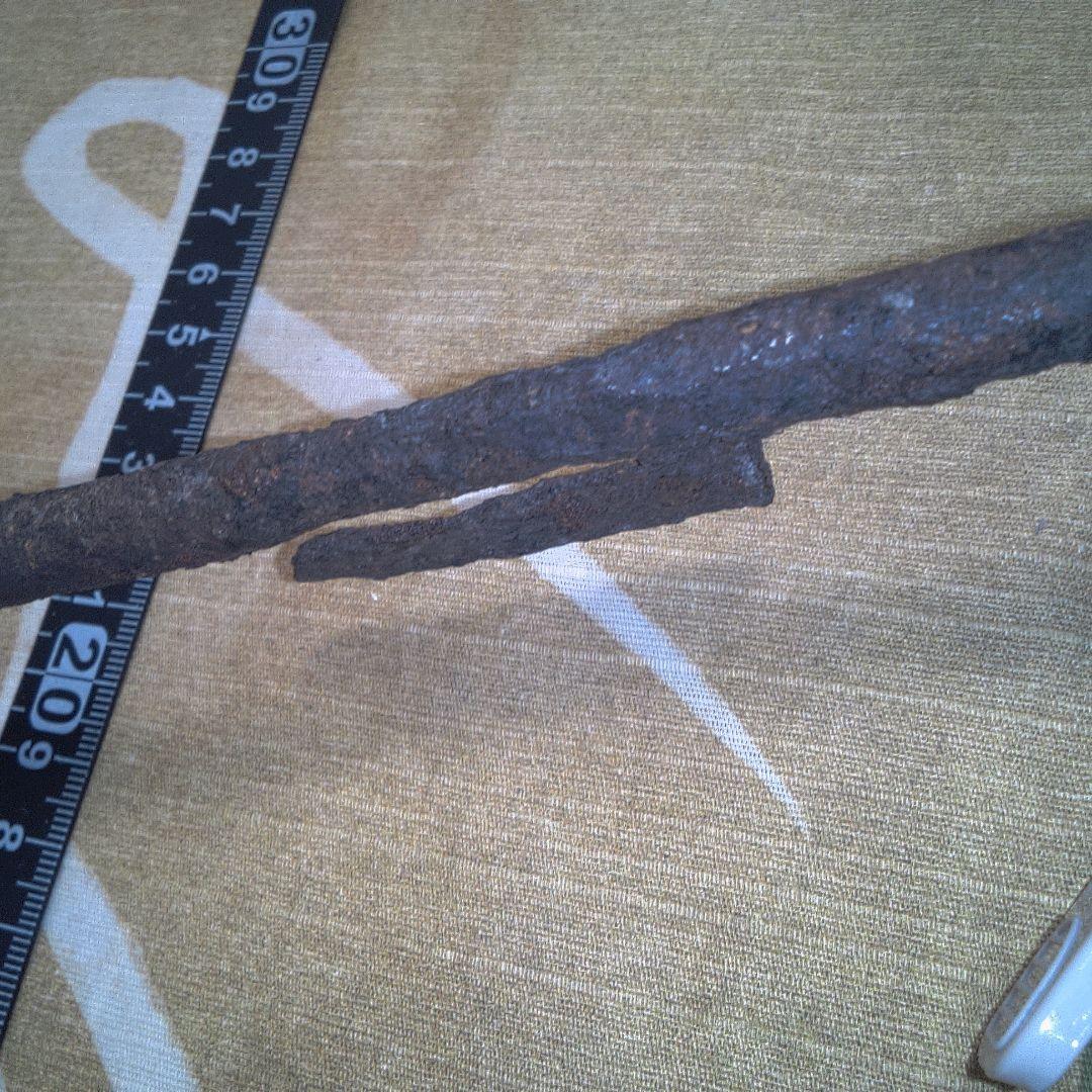 古代？ 十手 鉄製 アンティーク レトロ レプリカ？