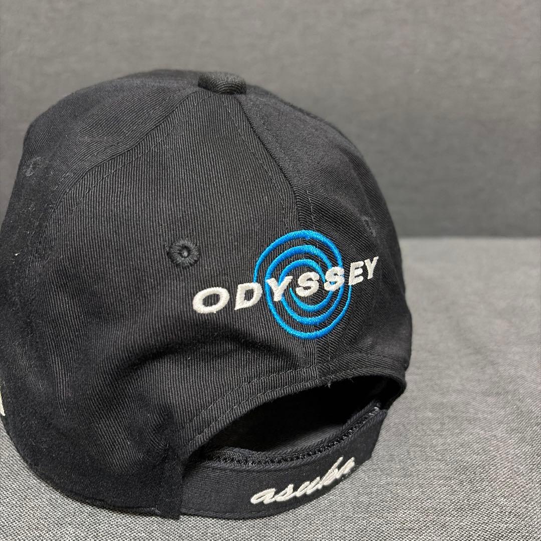 キャロウェイ 柏原明日架 キャップ 帽子 ゴルフ 富士通 スポンサー ブラック